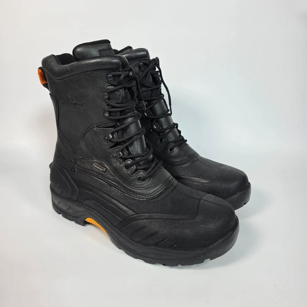 Thorogood Railroad Steel Toe Work Boots Mens 11‎ Waterproof Insulated Heavy Duty